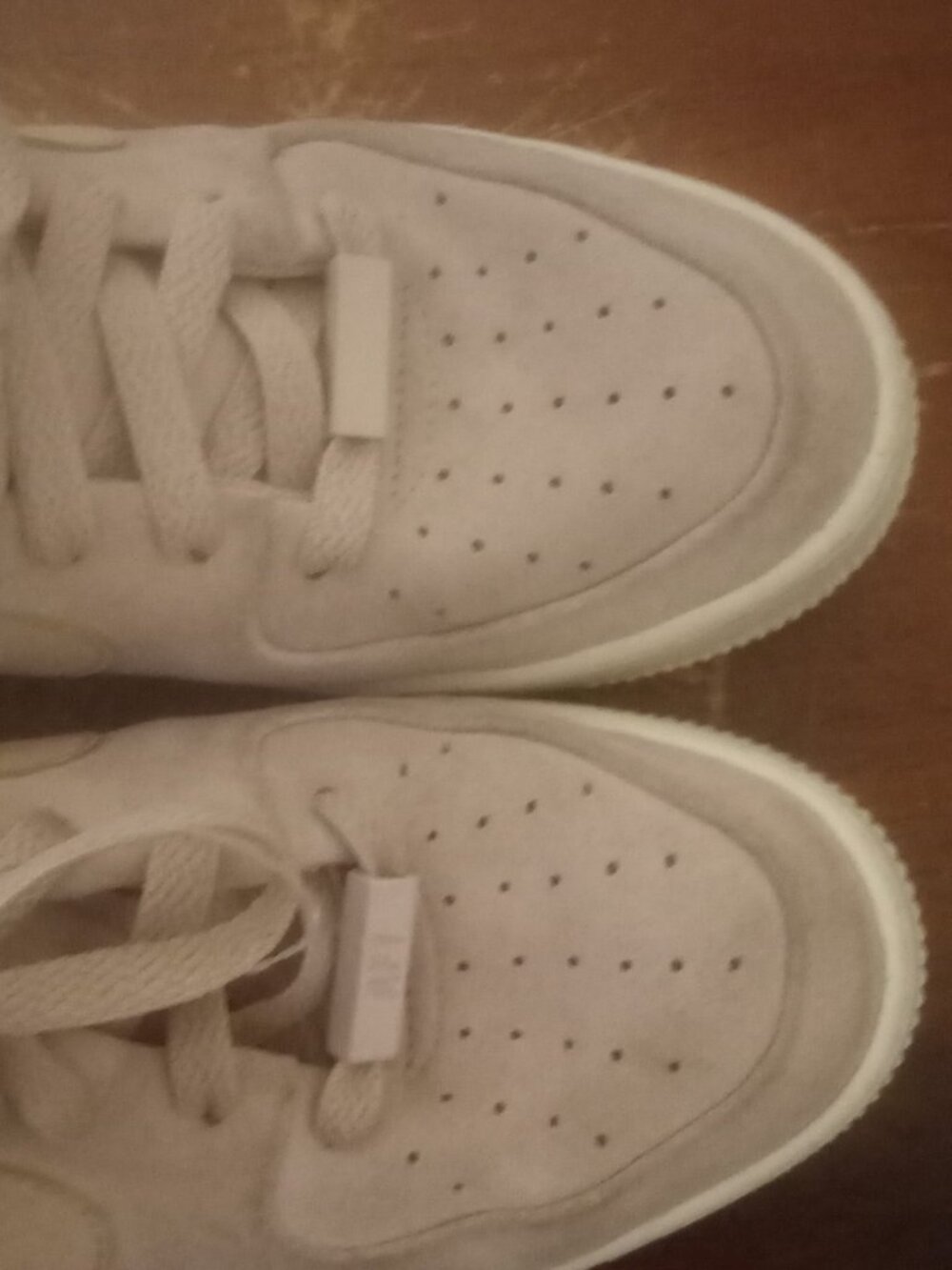 Nike Shoes Women's Size 7 Pink Suede Air Force 1 Pink Low AR5339-201 - Picture 14 of 14